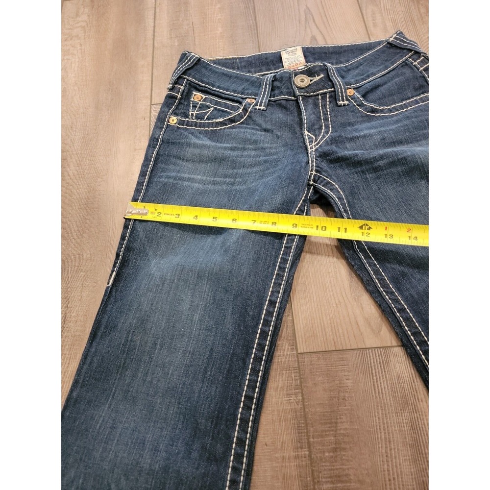 TRUE RELIGION Womens Jeans Bootcut Size 27 Made In Usa - Picture 8 of 13
